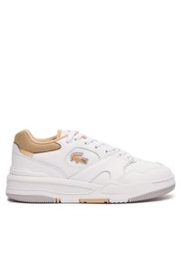 Lacoste Sneakersy Lineshot Contrasted Collar 747SFA0057 Biały. Kolor: biały