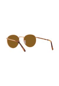 Ray-Ban okulary przeciwsłoneczne New Round kolor różowy. Kształt: okrągłe. Kolor: różowy #5