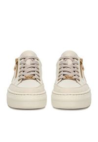 Rieker Sneakersy M1912-80 Écru. Kolor: kremowy. Materiał: skóra, syntetyk #3