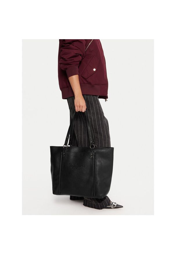Torebka Pepe Jeans. Kolor: czarny