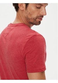 Tommy Jeans T-Shirt Jaspe DM0DM20363 Czerwony Slim Fit. Kolor: czerwony. Materiał: bawełna #4