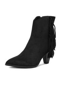 DeeZee Botki CEO-R25AW09076 Czarny. Kolor: czarny. Materiał: materiał #4