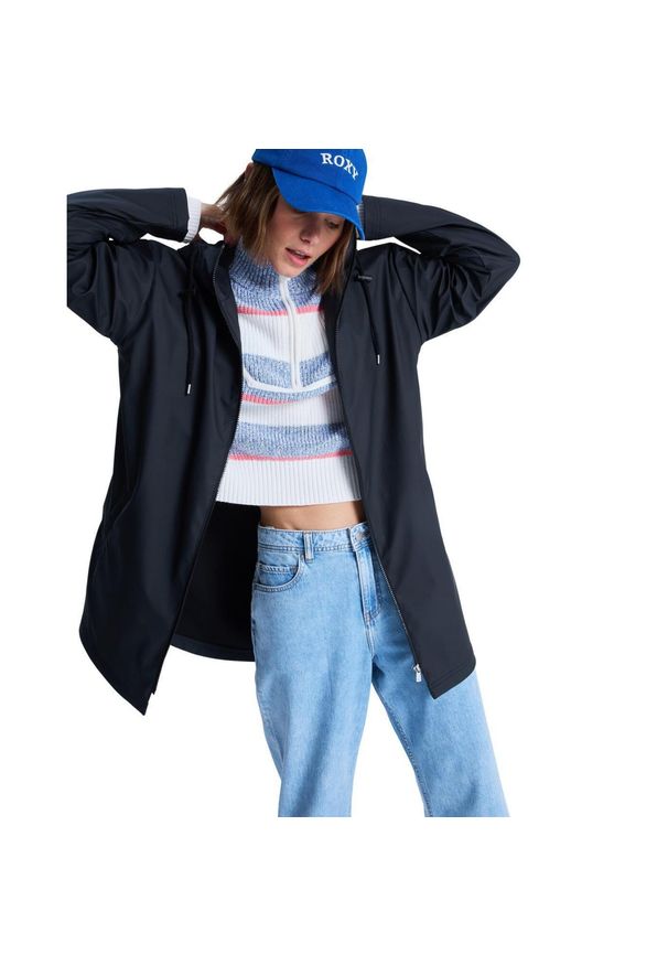 Roxy - dla Kobiety RAINING AGAIN Czarny. Kolor: szary. Materiał: tkanina