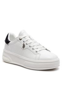U.S. Polo Assn. Sneakersy Asuka001A ASUKA001W/4L1 Biały. Kolor: biały. Materiał: skóra