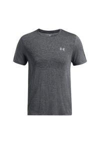Koszulka do biegania męska Under Armour Seamless Stride. Kolor: szary. Sport: bieganie