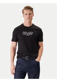 Calvin Klein Jeans T-Shirt LV14RE818G Czarny Classic Fit. Kolor: czarny. Materiał: bawełna #1