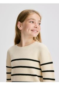 Reserved - Sweter z dodatkiem wiskozy - wielobarwny. Materiał: wiskoza
