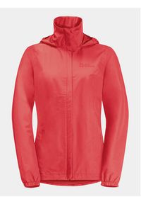 Jack Wolfskin Kurtka przeciwdeszczowa Stormy Point 1111202 Czerwony Regular Fit. Kolor: czerwony. Materiał: syntetyk #7