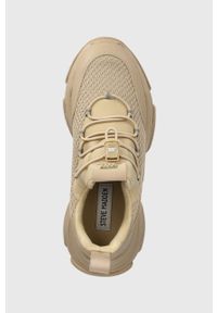 Steve Madden sneakersy Motif kolor beżowy SM11002753. Nosek buta: okrągły. Zapięcie: sznurówki. Kolor: beżowy. Obcas: na platformie #2