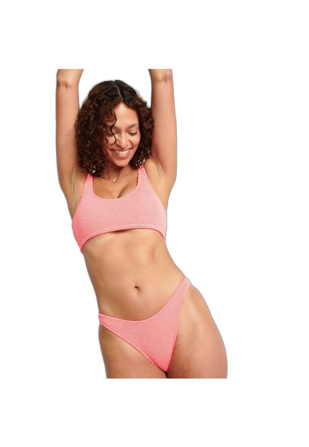 Damski top do kostiumu kąpielowego Banana Moon Justin Popcorn. Kolor: różowy