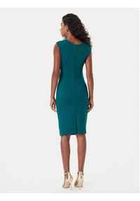 Rinascimento Sukienka koktajlowa CFC0125332003 Zielony Slim Fit. Kolor: zielony. Materiał: syntetyk. Styl: wizytowy #5