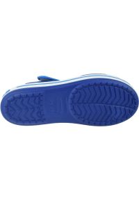 Sandały Crocs Crocband Jr 12856-4BX niebieskie. Kolor: niebieski. Materiał: tworzywo sztuczne