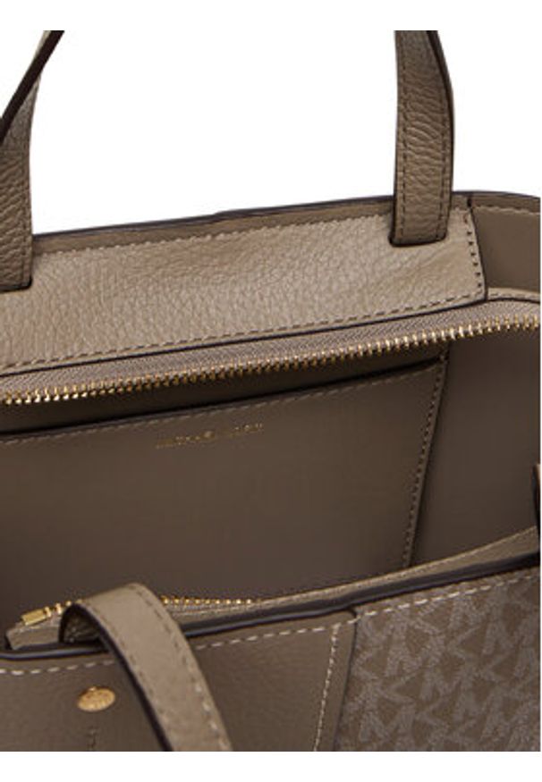MICHAEL Michael Kors Torebka 32T5GFFC1B Beżowy. Kolor: beżowy. Materiał: skórzane