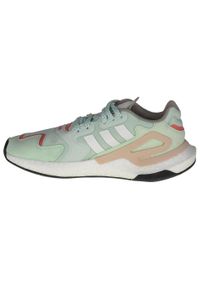 Adidas - Buty do chodzenia damskie adidas Day Jogger W. Kolor: zielony. Sport: turystyka piesza