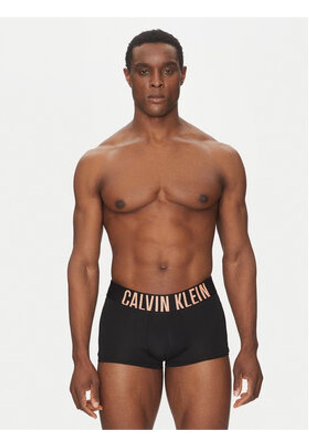 Calvin Klein Underwear Komplet 3 par bokserek 000NB3611A Czarny. Kolor: czarny. Materiał: syntetyk