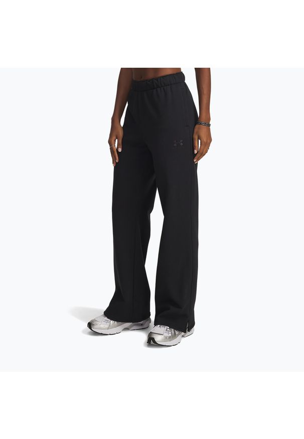 Spodnie treningowe damskie Under Armour Icon Vida Fleece. Kolor: czarny. Sport: fitness