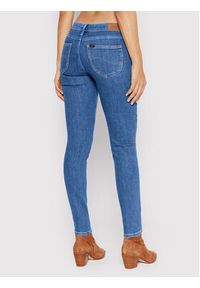 Lee Jeansy Scarlett L526OPWN 112144091 Niebieski Skinny Fit. Kolor: niebieski