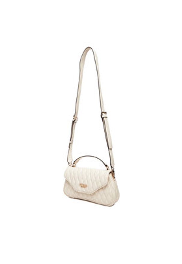 Guess Torebka Valla HWQG81 22200 Écru. Kolor: kremowy. Materiał: skórzane