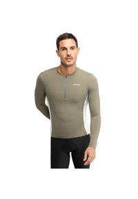 SIROKO - Męska koszulka rowerowa gravel z długim rękawem Kolarstwo Siroko GM3 Trailbla. Kolor: zielony. Materiał: materiał. Długość rękawa: długi rękaw. Długość: długie. Sport: kolarstwo #1