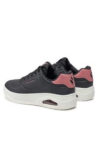 skechers - Skechers Sneakersy Uno Court 177705 Czarny. Kolor: czarny. Materiał: skóra
