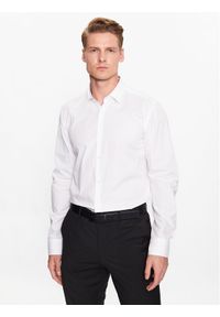 Hugo Koszula 50489845 Biały Extra Slim Fit. Kolor: biały