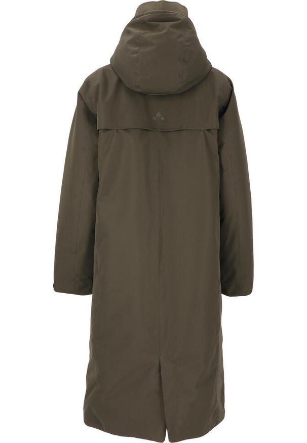Parka dla kobiet Whistler Bellway W-Pro 10000. Kolor: czarny, wielokolorowy, zielony. Sezon: zima