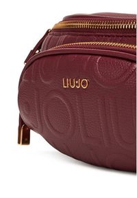 Liu Jo Saszetka nerka Esc M Bumbag AF5162 E0538 Bordowy. Kolor: czerwony. Materiał: skóra #4