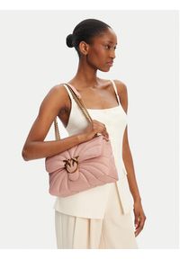 Pinko - PINKO Torebka Love Puff Classic Cl AI 24-25 PLTT 100038 A1EX Różowy. Kolor: różowy. Materiał: skórzane #5