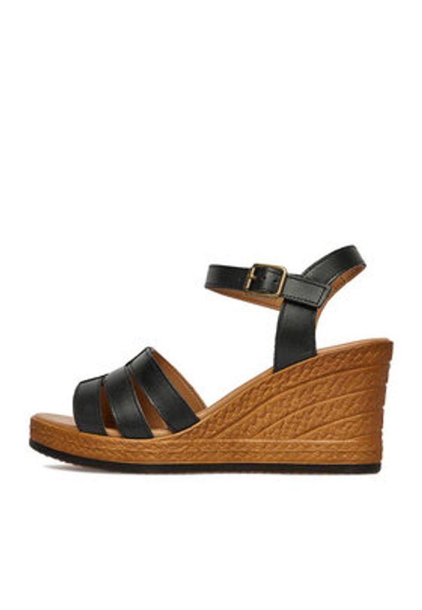 Lasocki Sandały CEO-WI23-283-14 Czarny. Kolor: czarny. Materiał: skóra