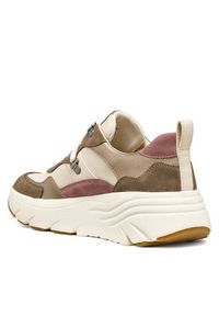 Geox Sneakersy D Diamanta D36UFE 022NF C1467 Szary. Kolor: szary. Materiał: skóra #4