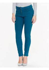 TOP SECRET - Jeansowe spodnie rurki. Okazja: na co dzień. Kolor: niebieski. Materiał: jeans. Sezon: wiosna, lato. Styl: casual, klasyczny #3