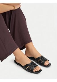 Gino Rossi - GINO ROSSI Klapki C-WS1190-01 Czarny. Kolor: czarny. Materiał: skóra #2