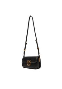 Pinko - PINKO Torebka Love Box Baguette Al 25-26 PLTT 105083 A26L Czarny. Kolor: czarny. Materiał: skórzane #4