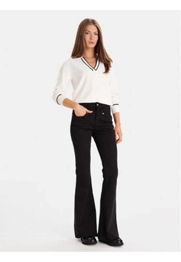 Morgan Sweter 252-MCOLO Écru Regular Fit. Materiał: syntetyk