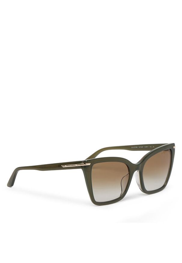 Emporio Armani Okulary przeciwsłoneczne 0EA4273BU 63788E Zielony. Kolor: zielony