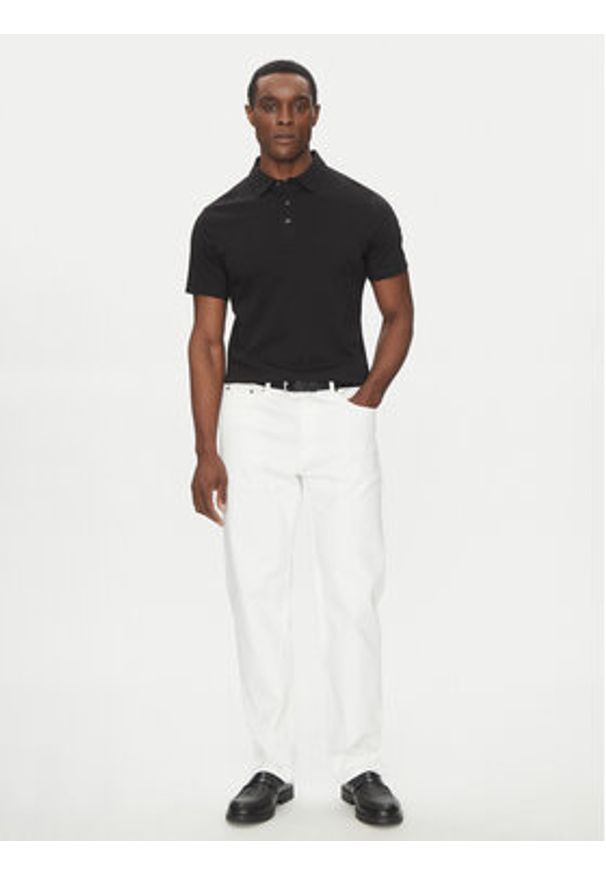 Michael Kors Jeansy CS5900K0UK Biały Straight Fit. Kolor: biały