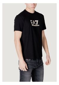 EA7 Emporio Armani T-Shirt 7M000224 AF10375 Beżowy Shirt Fit. Kolor: beżowy #4