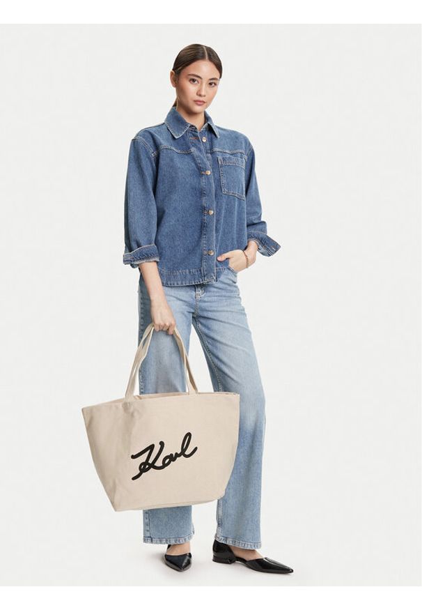 Karl Lagerfeld - KARL LAGERFELD Torebka A3W50108 Écru. Kolor: kremowy