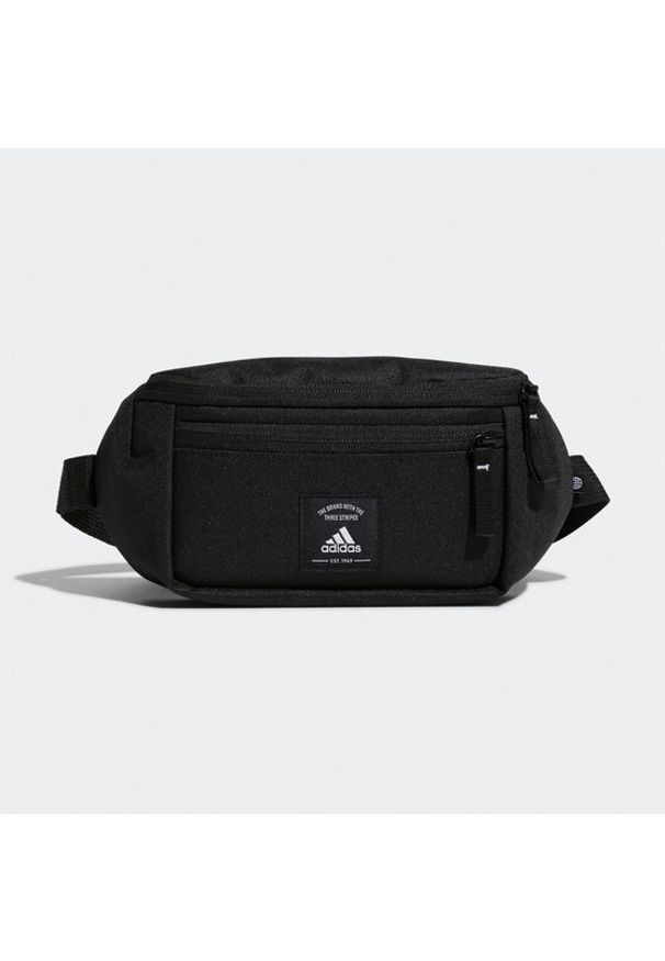 Adidas - adidas Saszetka nerka NCL WNLB Waist Bag IA5276 Czarny. Kolor: czarny. Materiał: materiał