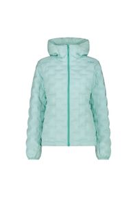 Damska kurtka z kapturem CMP. Typ kołnierza: kaptur. Kolor: niebieski. Materiał: puch. Sport: narciarstwo #1
