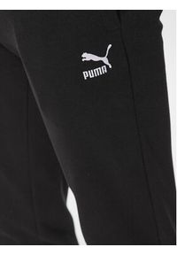 Puma Spodnie dresowe Classics 530090 Czarny Regular Fit. Kolor: czarny. Materiał: dresówka, bawełna