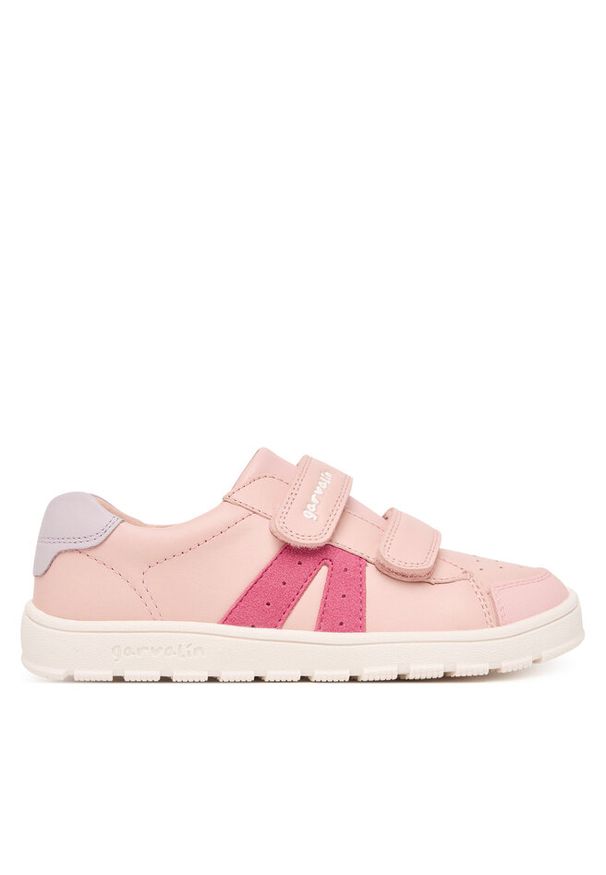 Sneakersy Garvalin. Kolor: różowy