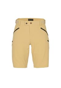 PINEWOOD - Spodenki trekkingowe męskie Pinewood Abisko Light Stretch. Kolor: żółty. Sport: turystyka piesza #1