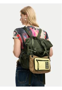 Desigual Plecak 26SAKY06 Khaki. Kolor: brązowy. Materiał: materiał #4
