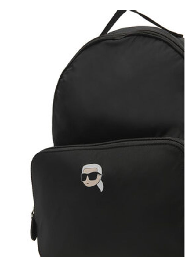 Karl Lagerfeld - KARL LAGERFELD Plecak A1W30137 Czarny. Kolor: czarny. Materiał: materiał