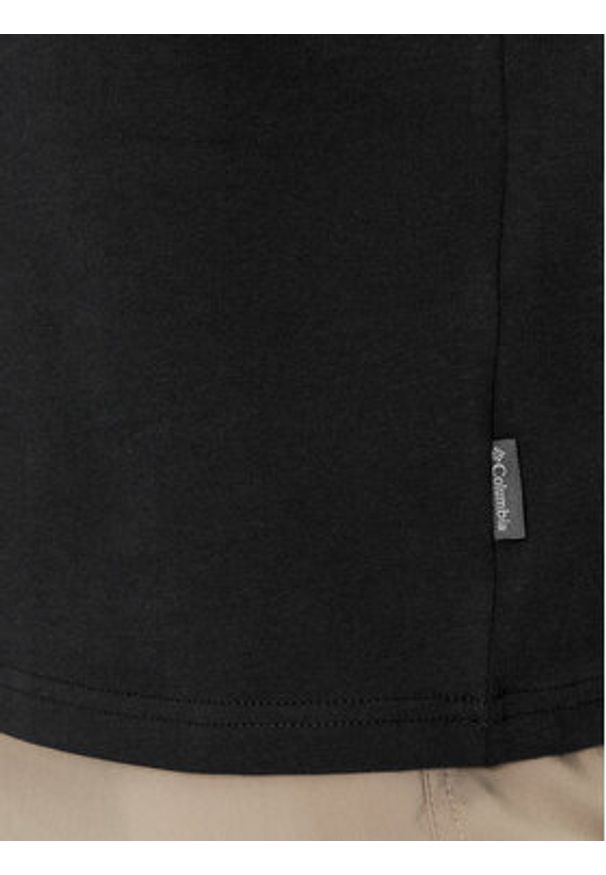 columbia - Columbia T-Shirt Explorers Canyon™ 2036451 Czarny Regular Fit. Kolor: czarny. Materiał: bawełna