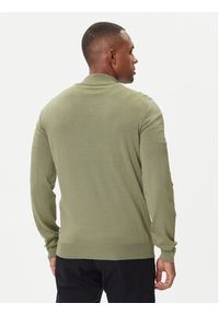 BOSS Sweter Ebenji 50528300 Zielony Regular Fit. Kolor: zielony. Materiał: wełna #5