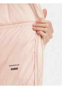 Guess Kurtka zimowa V4YL03 WFUD0 Różowy Regular Fit. Kolor: różowy. Materiał: syntetyk. Sezon: zima