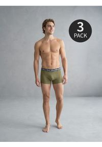 Sinsay - Bawełniane bokserki 3 pack - wielobarwny. Materiał: bawełna #1