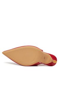 DeeZee Szpilki 6-705-8 Czerwony. Kolor: czerwony. Materiał: skóra. Obcas: na szpilce #6